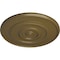 Ekena Millwork Dylar Ceiling Medallion (Fits Canopies up to 6 1/4"), Hand-Painted Mississippi Mud, 30"OD x 2 1/4"P CM30DYMMF - alternate 2